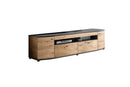 Dera 04 TV Cabinet 200cm in Oak Artisan