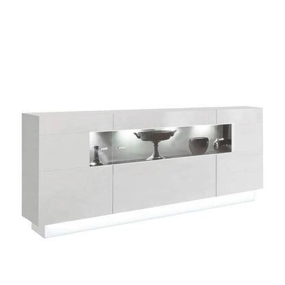 Sensis 84 Display Sideboard Cabinet in White Gloss