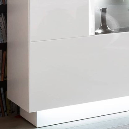 Sensis 84 Display Sideboard Cabinet in White Gloss