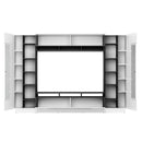 Sensis VAII Wall Entertainment Unit in White Gloss