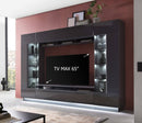 Denira VA03 Wall Entertainment Unit in Graphite Grey