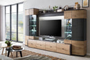 Flori VA Entertainment Unit in Oak Artisan