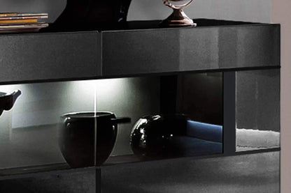 Nata 84 Display Sideboard Cabinet in Black