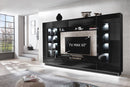 Nata VA Wall Entertainment Unit in Black