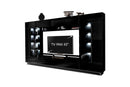 Nata VA Wall Entertainment Unit in Black