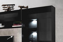 Nata VA Wall Entertainment Unit in Black