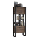 Nordi 30 Tall Cabinet in Okapi Walnut