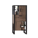 Nordi 32 Tall Cabinet in Okapi Walnut