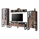 Nordi VA Living Room Set in Okapi Walnut