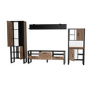 Nordi VA Living Room Set in Okapi Walnut