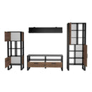 Nordi VB Living Room Set in Okapi Walnut