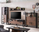 Nordi VC Living Room Set in Okapi Walnut