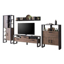 Nordi VC Living Room Set in Okapi Walnut