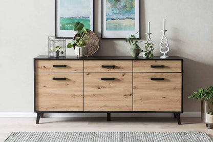 Artona 84 Sideboard Cabinet in Oak Artisan