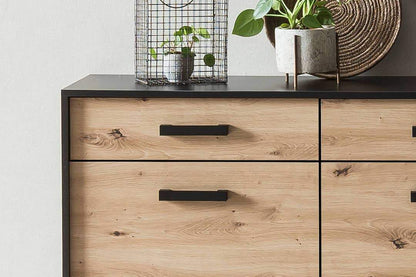 Artona 84 Sideboard Cabinet in Oak Artisan