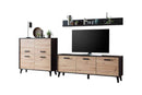 Artona VE Living Room Set in Oak Artisan