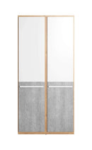 Plano PN-02 Wardrobe 90cm in White Matt