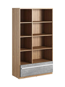 Plano PN-03 Bookcase in Concrete