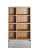 Plano PN-03 Bookcase in Concrete