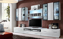 Quadro Gloss Entertainment Unit in White Gloss