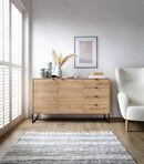 Amber Large Sideboard Cabinet in Oak Artisan