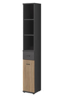 Marco Tall Hallway Cabinet 30cm in Anthracite