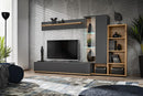 Silk II Entertainment Unit in Anthracite