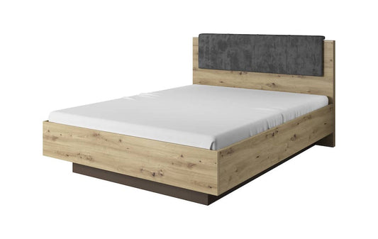 Arco Bed Frame [EU King] in Oak Artisan