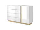 Arco Chest Of Drawers in White