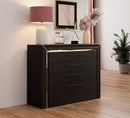 Arno Chest Of Drawers in Black