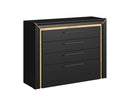 Arno Chest Of Drawers in Black