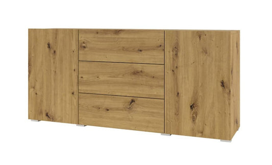 Ava 26 Sideboard Cabinet 140cm in Oak Artisan