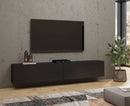 Ava 40 TV Cabinet 180cm in Black Matt