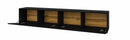 Ava 40 TV Cabinet 180cm in Black Matt