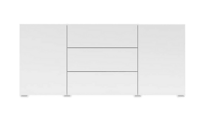 Ava 26 Sideboard Cabinet 140cm in White Matt