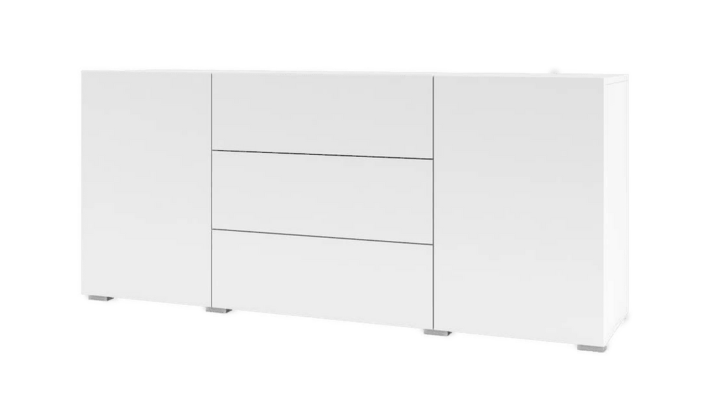 Ava 26 Sideboard Cabinet 140cm in White Matt