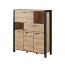 Aktiv 46 Highboard Cabinet 120cm in Oak Taurus