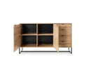 Amber Large Sideboard Cabinet in Oak Artisan