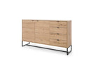 Amber Large Sideboard Cabinet in Oak Artisan