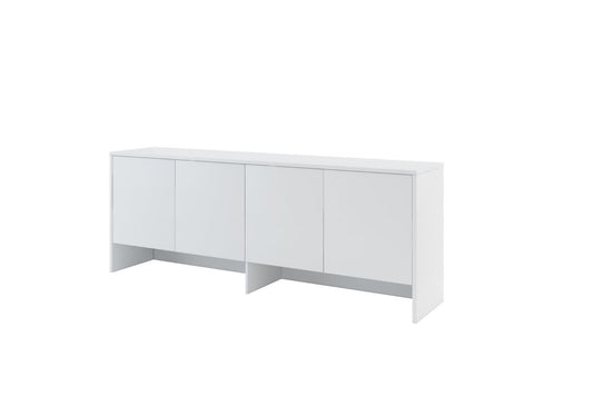 BC-10 Over Bed Unit for Horizontal Wall Bed Concept In White Matt