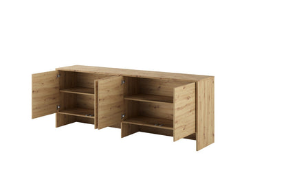 BC-10 Over Bed Unit for Horizontal Wall Bed Concept In Oak Artisan