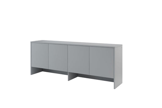 BC-10 Over Bed Unit for Horizontal Wall Bed Concept In Grey Matt