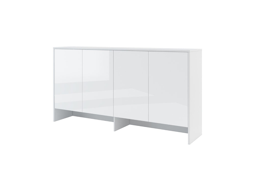 BC-11 Over Bed Unit for Horizontal Wall Bed Concept in White Gloss [EU Single]