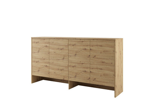 BC-11 Over Bed Unit for Horizontal Wall Bed Concept in Oak Artisan [EU Single]