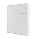 BC-12 Vertical Wall Bed Concept in White Matt [EU King Size]