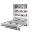 BC-12 Vertical Wall Bed Concept in White Gloss [EU King Size]