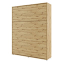 BC-12 Vertical Wall Bed Concept in Oak Artisan [EU King Size]