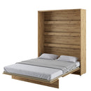 BC-13 Vertical Wall Bed Concept in Oak Artisan [EU Super King]