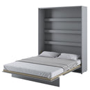 BC-13 Vertical Wall Bed Concept in Grey Matt [EU Super King]