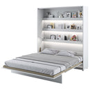 BC-13 Vertical Wall Bed Concept in White Matt [EU Super King]